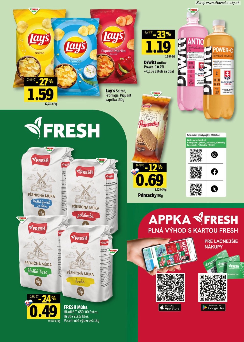 Leták FRESH (30. 7. - 12. 8. 2026) - strana 46 z 46