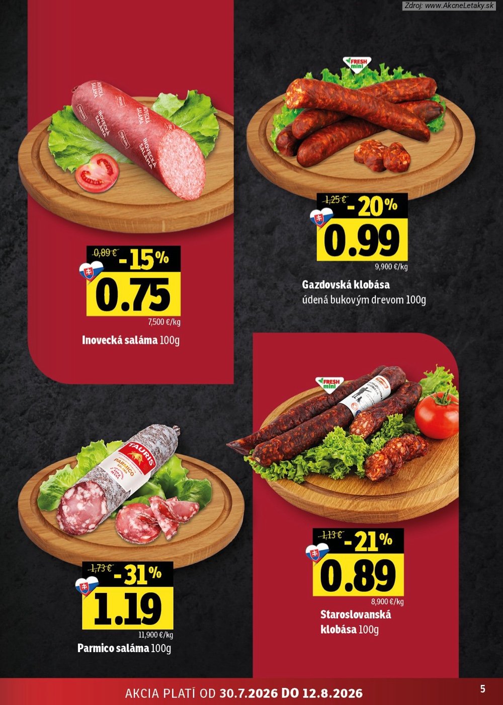 Leták FRESH (30. 7. - 12. 8. 2026) - strana 5 z 46