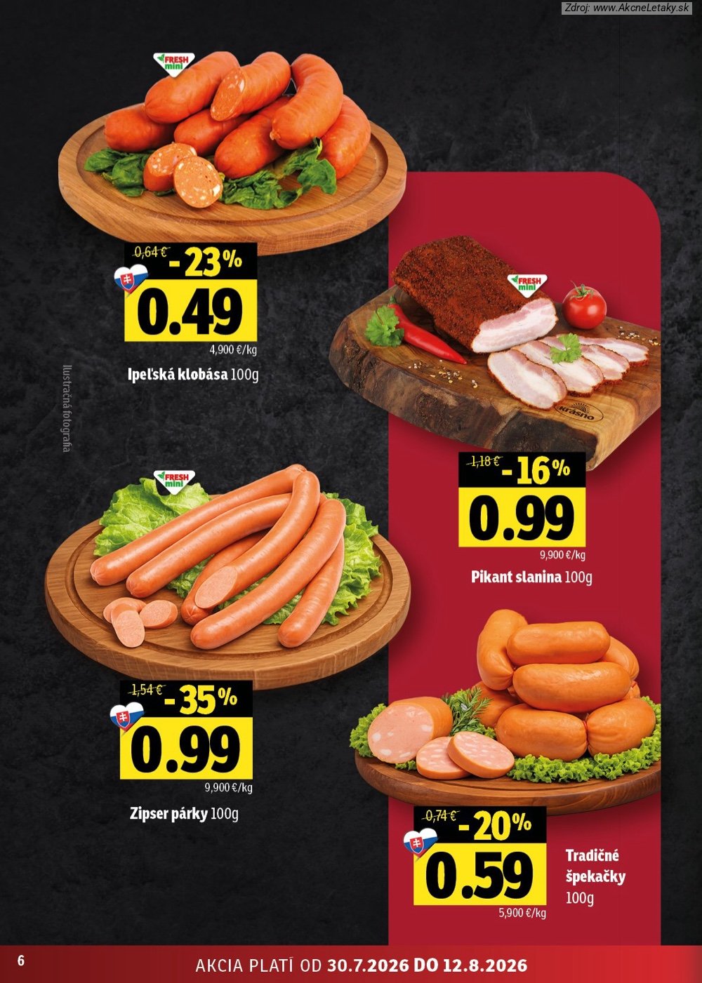 Leták FRESH (30. 7. - 12. 8. 2026) - strana 6 z 46