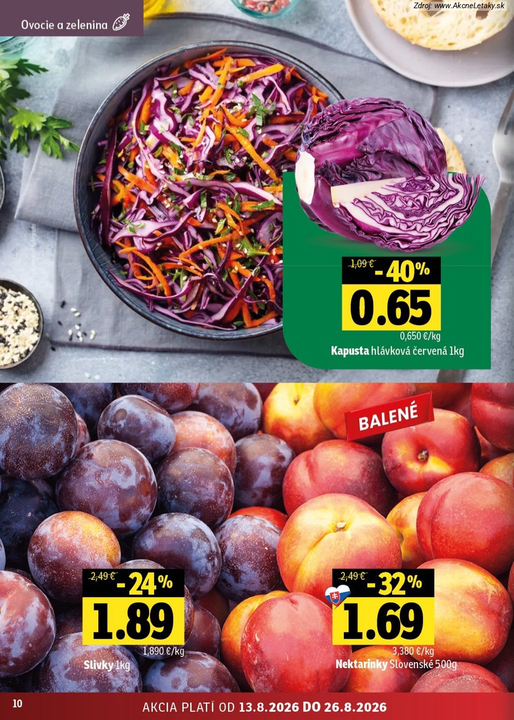 Leták FRESH (13. 8. - 26. 8. 2026) - strana 10 z 54
