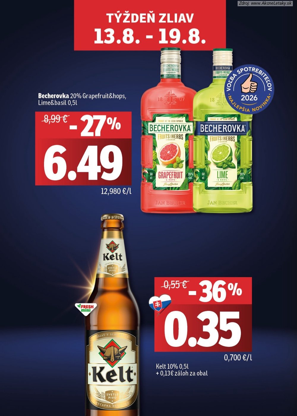Leták FRESH (13. 8. - 26. 8. 2026) - strana 2 z 54