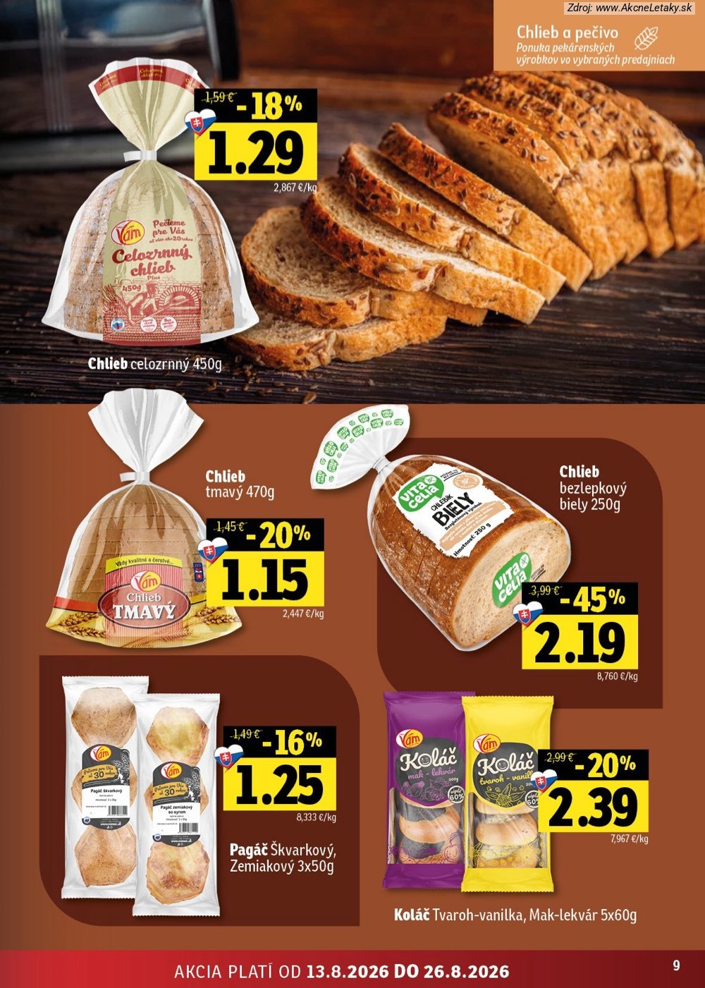 Leták FRESH (13. 8. - 26. 8. 2026) - strana 9 z 54