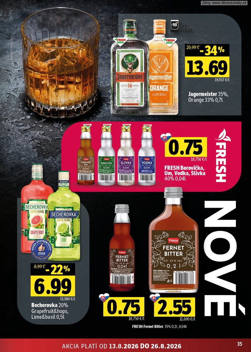 Leták FRESH (13. 8. - 26. 8. 2026) - strana 35 z 48