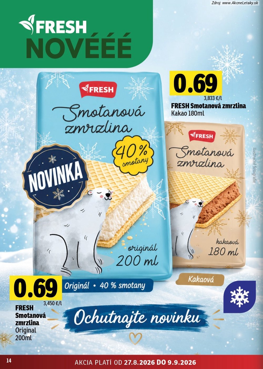 Leták FRESH (27. 8. - 9. 9. 2026) - strana 14 z 50
