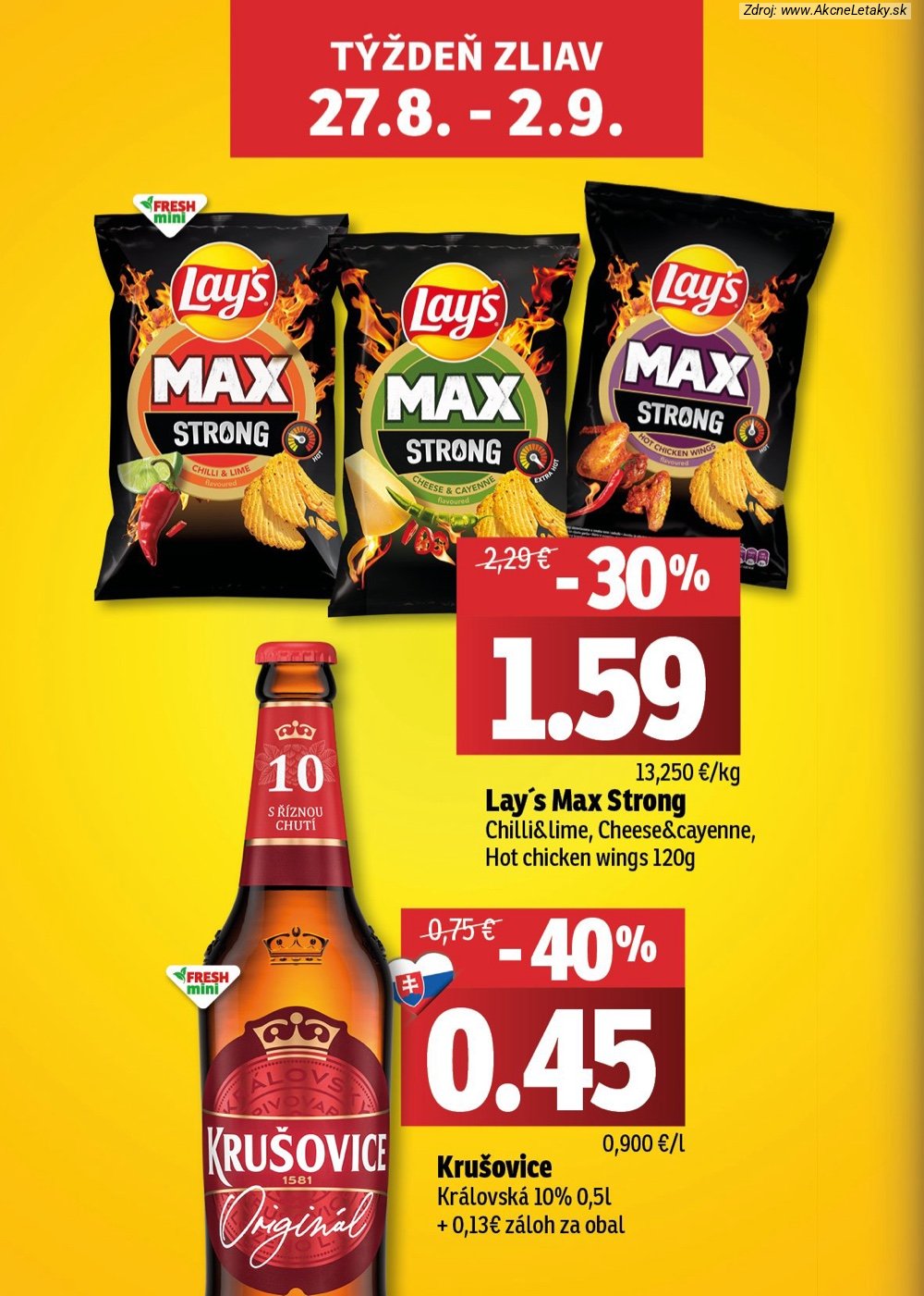 Leták FRESH (27. 8. - 9. 9. 2026) - strana 2 z 46