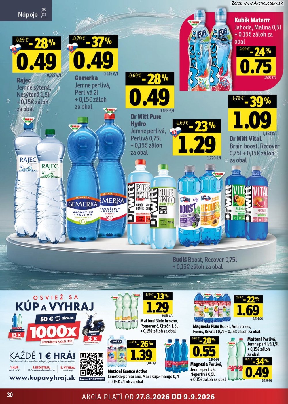 Leták FRESH (27. 8. - 9. 9. 2026) - strana 30 z 46