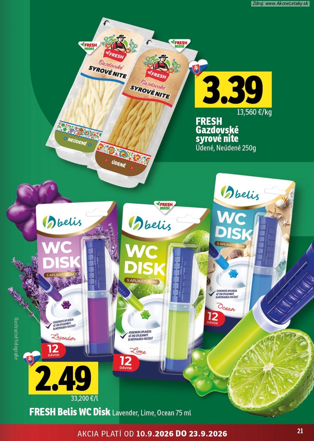 Leták FRESH (10. 9. - 23. 9. 2026) - strana 21 z 50