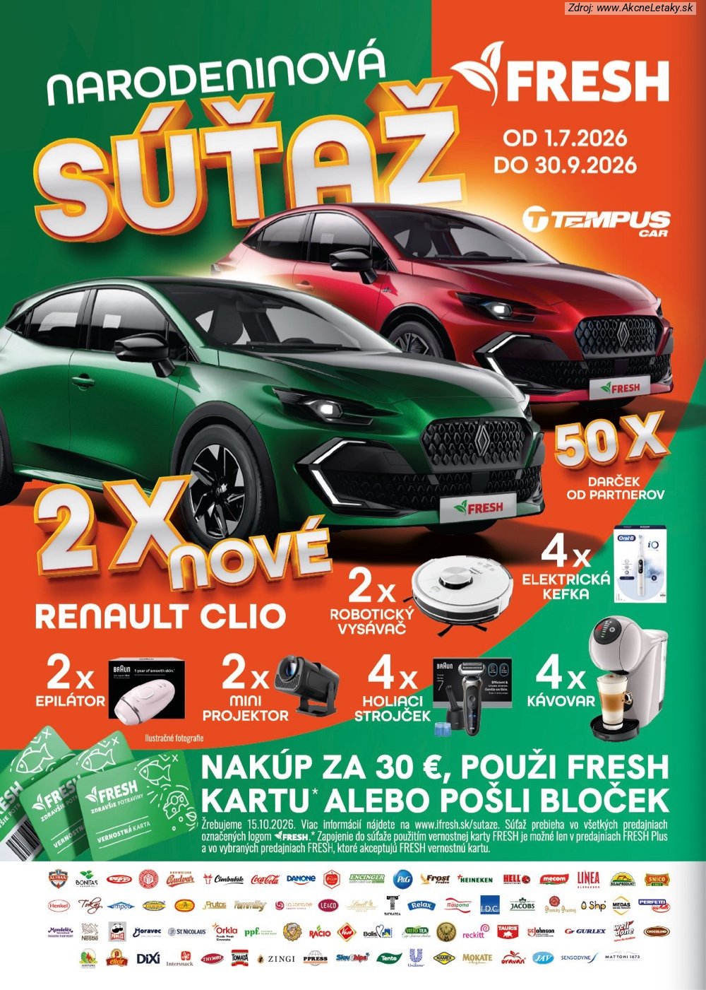 Leták FRESH (10. 9. - 23. 9. 2026) - strana 46 z 50