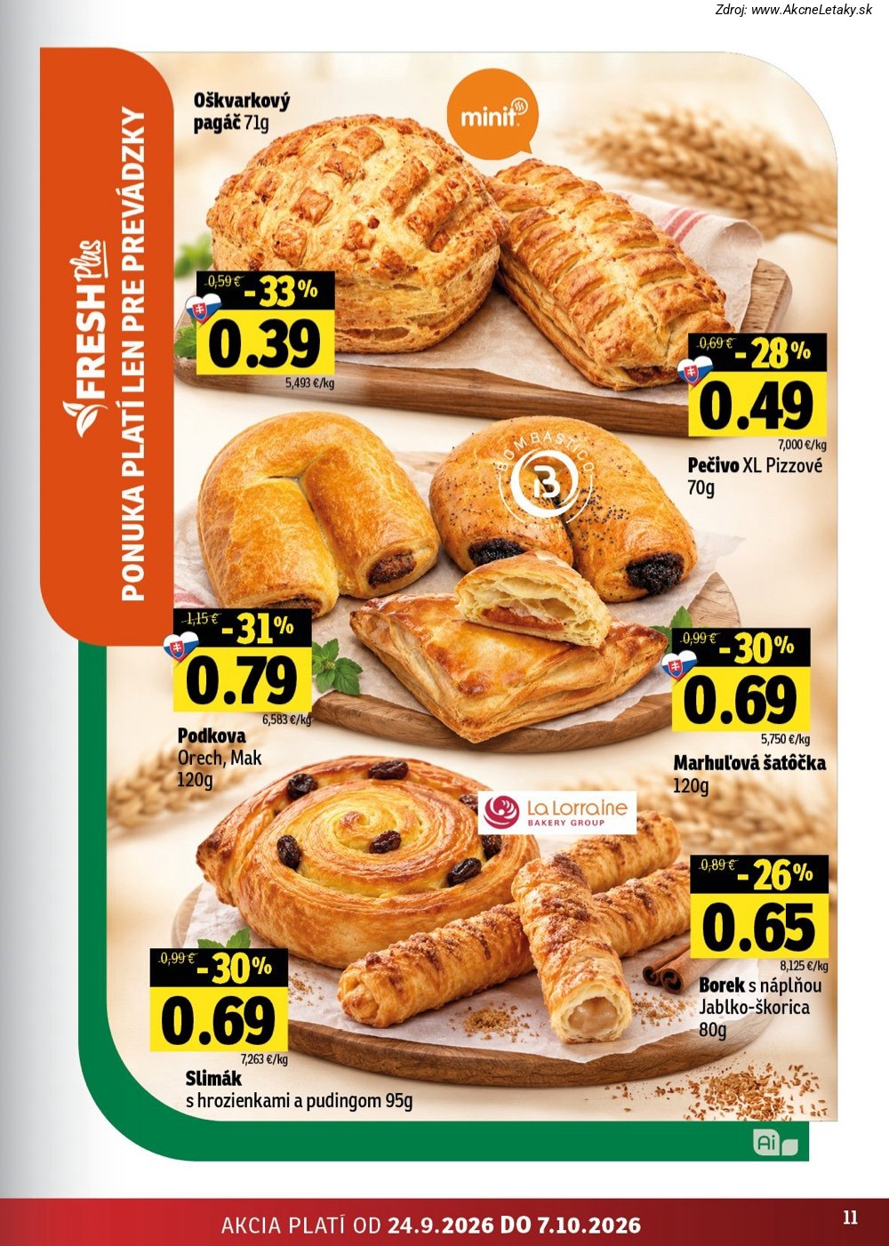 Leták FRESH (24. 9. - 7. 10. 2026) - strana 11 z 50