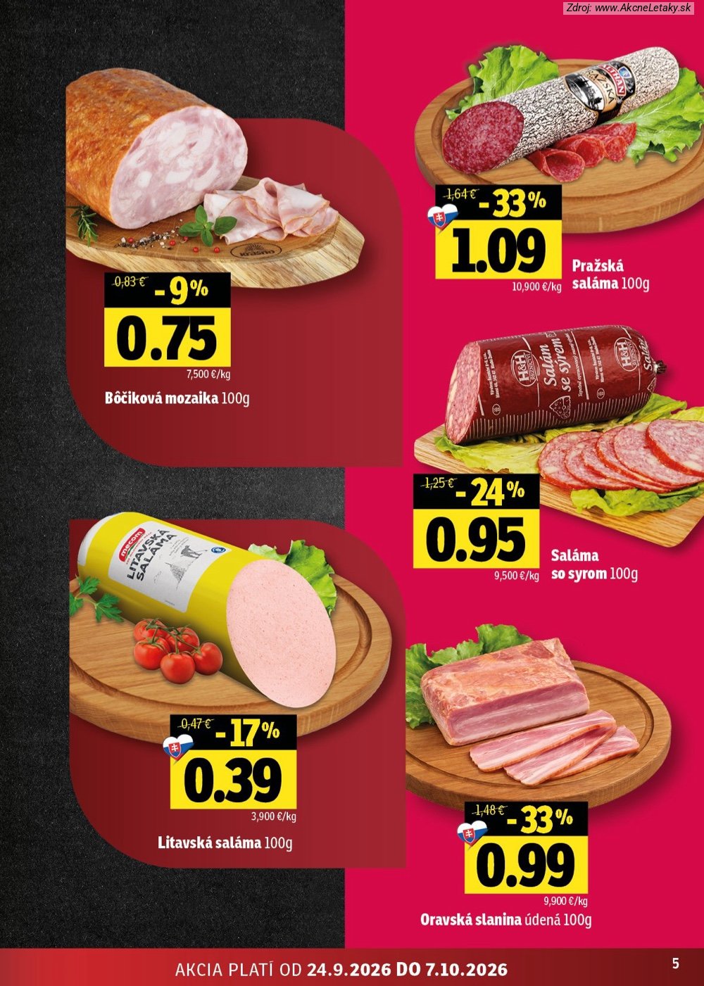 Leták FRESH (24. 9. - 7. 10. 2026) - strana 5 z 50