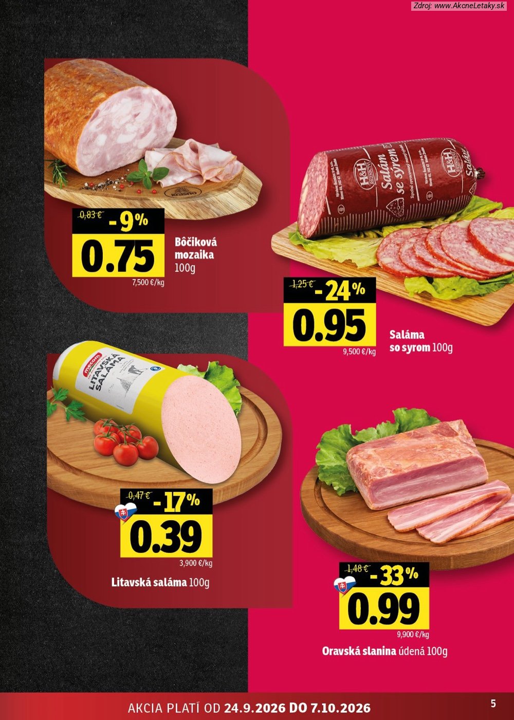 Leták FRESH (24. 9. - 7. 10. 2026) - strana 5 z 44
