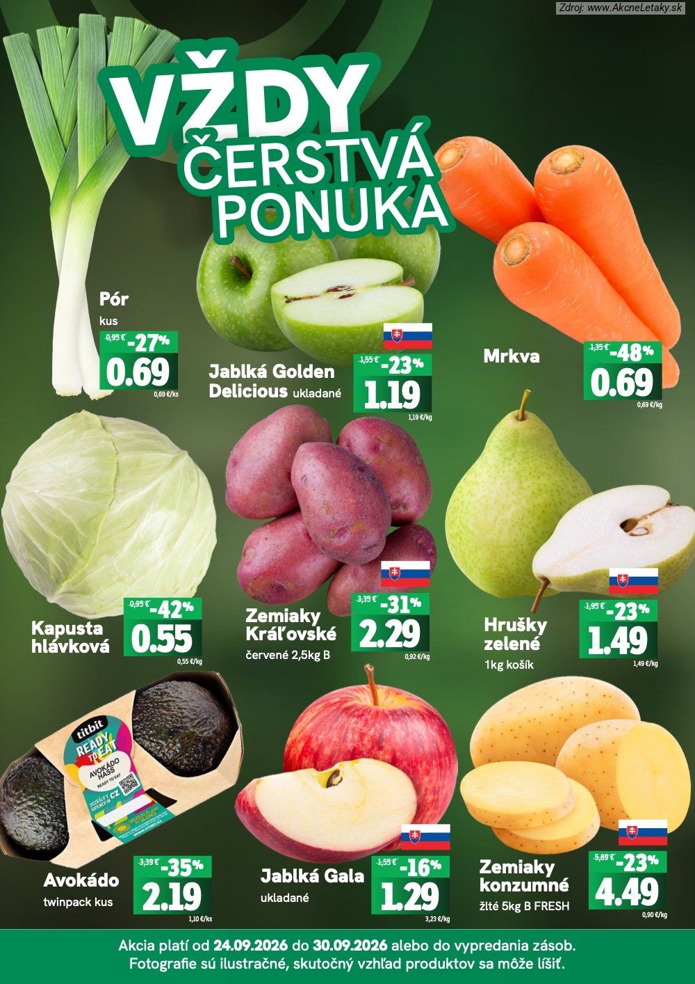 Leták FRESH (24. 9. - 30. 9. 2026) - strana 3 z 4