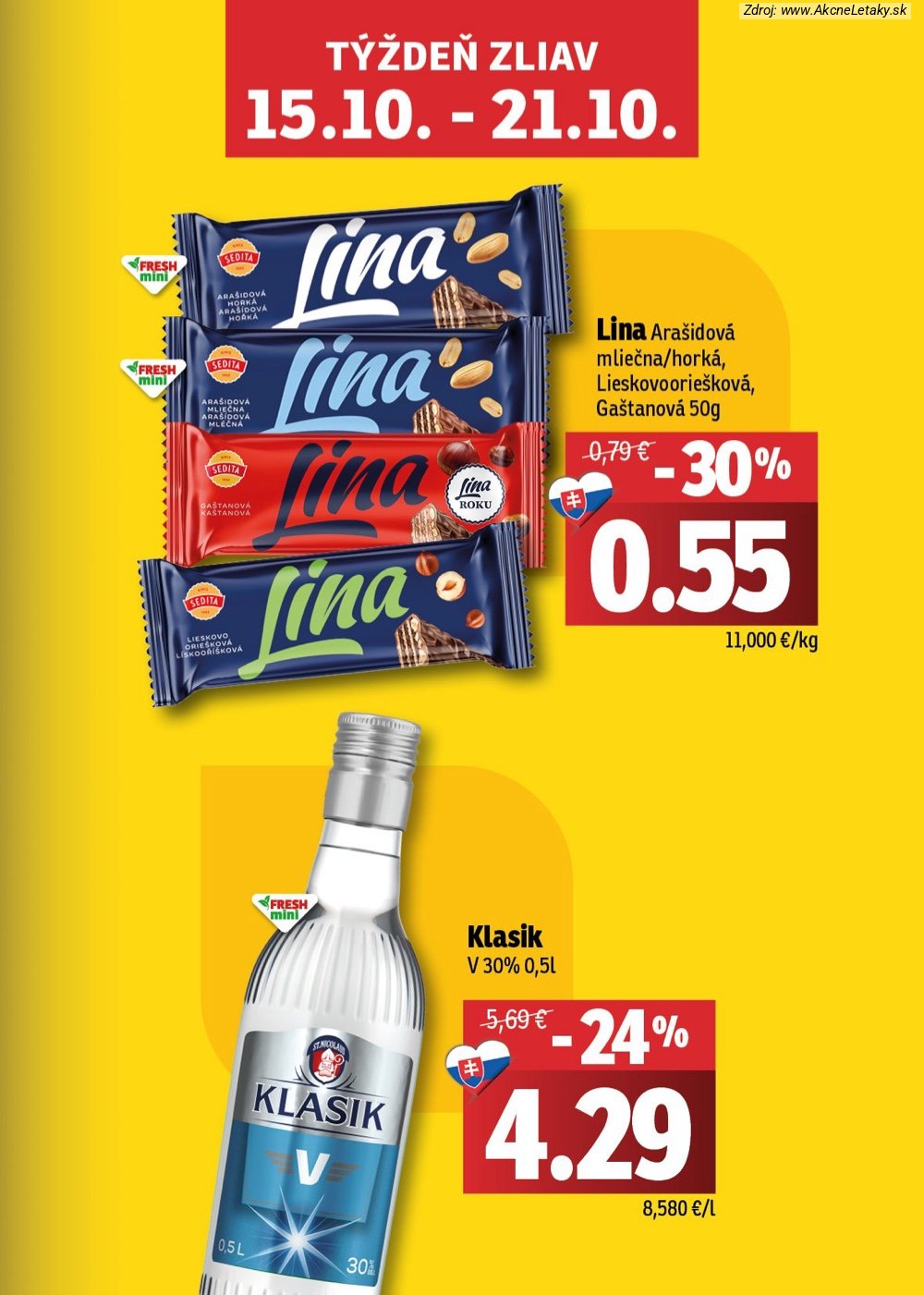 Leták FRESH (8. 10. - 21. 10. 2026) - strana 3 z 54