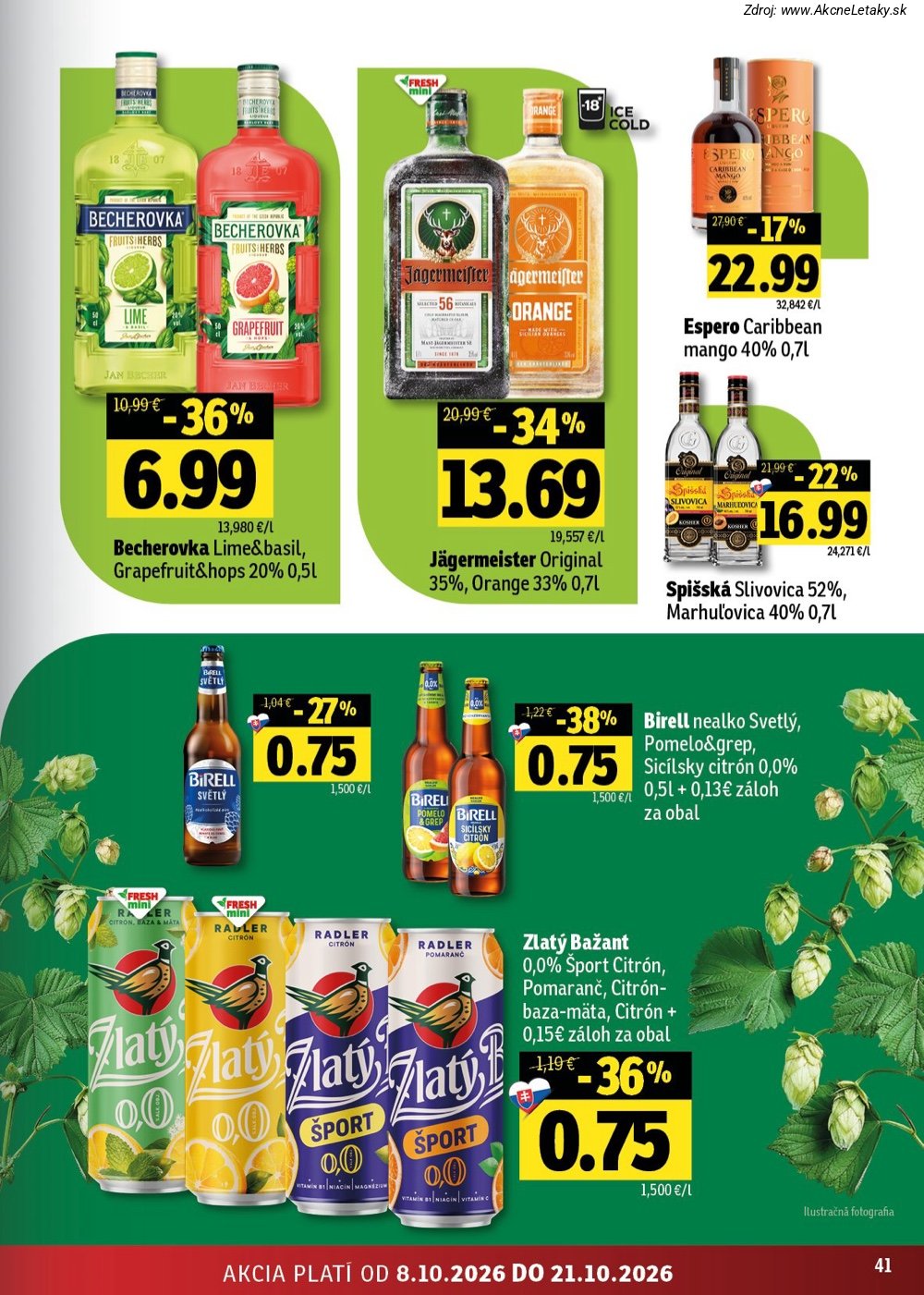 Leták FRESH (8. 10. - 21. 10. 2026) - strana 41 z 54