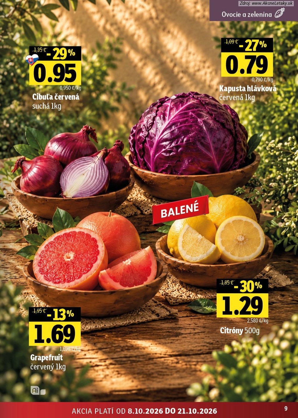 Leták FRESH (8. 10. - 21. 10. 2026) - strana 9 z 54