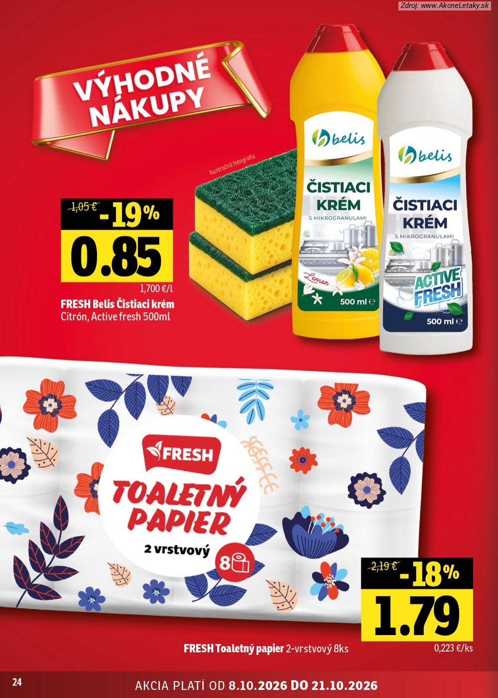 Leták FRESH (8. 10. - 21. 10. 2026) - strana 24 z 48