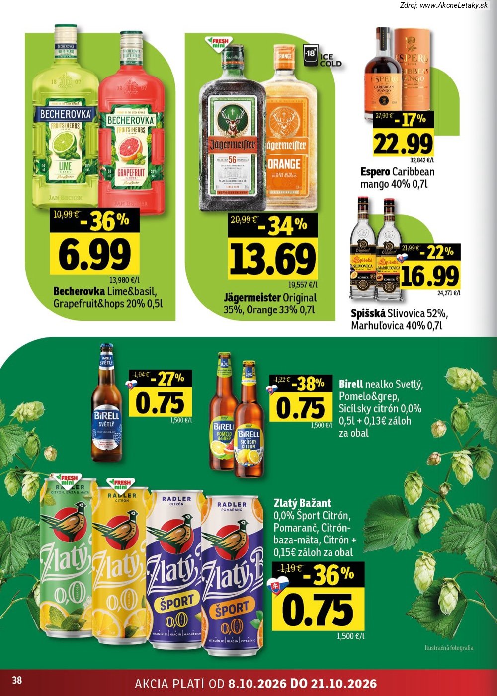 Leták FRESH (8. 10. - 21. 10. 2026) - strana 38 z 48