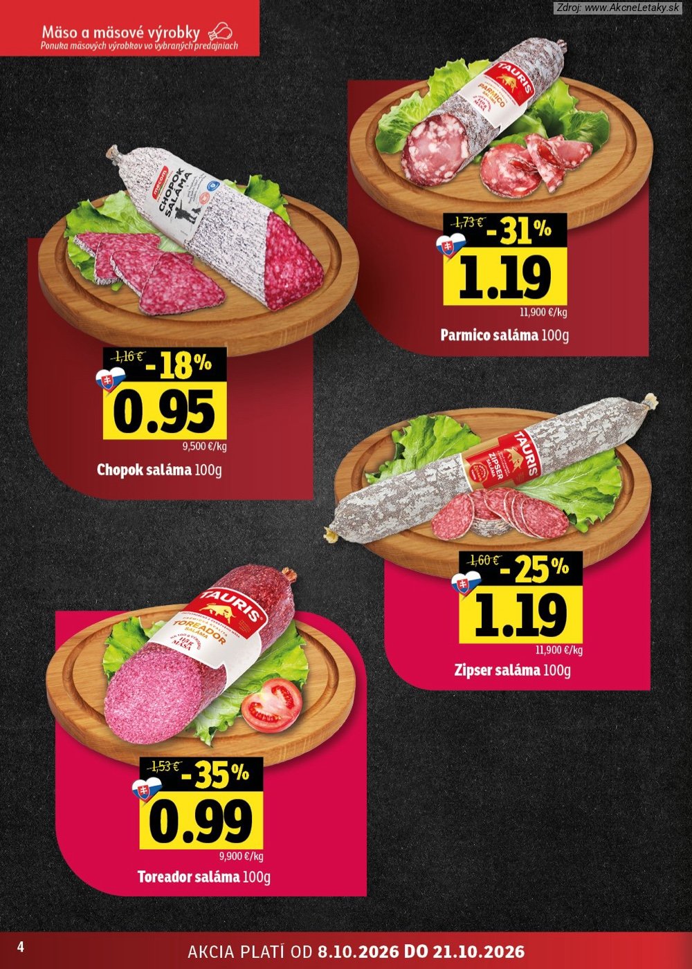 Leták FRESH (8. 10. - 21. 10. 2026) - strana 4 z 48