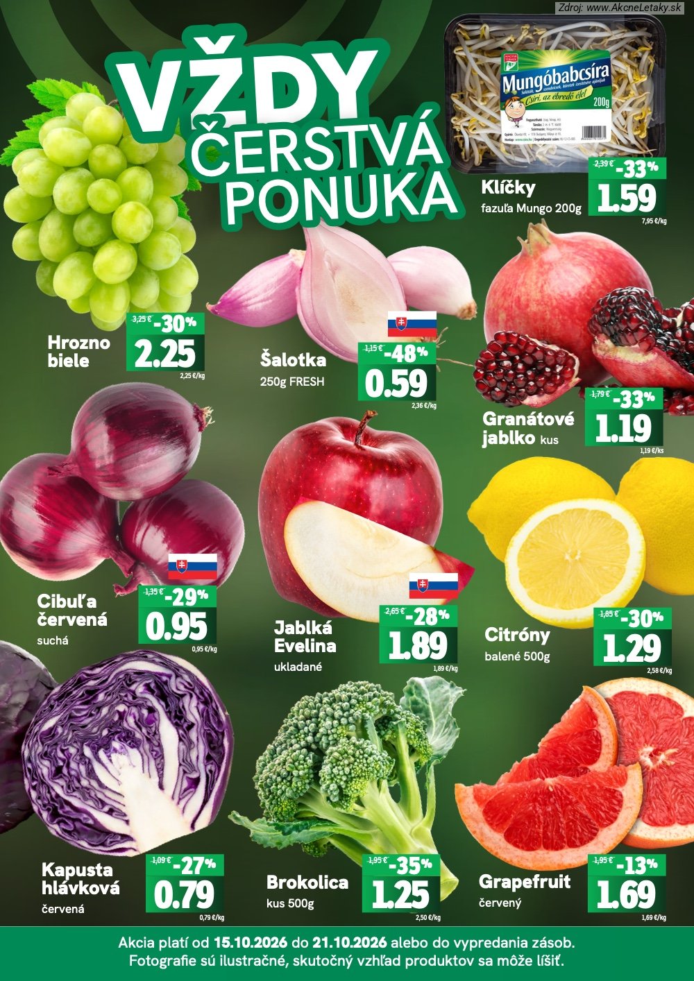 Leták FRESH (15. 10. - 21. 10. 2026) - strana 3 z 4