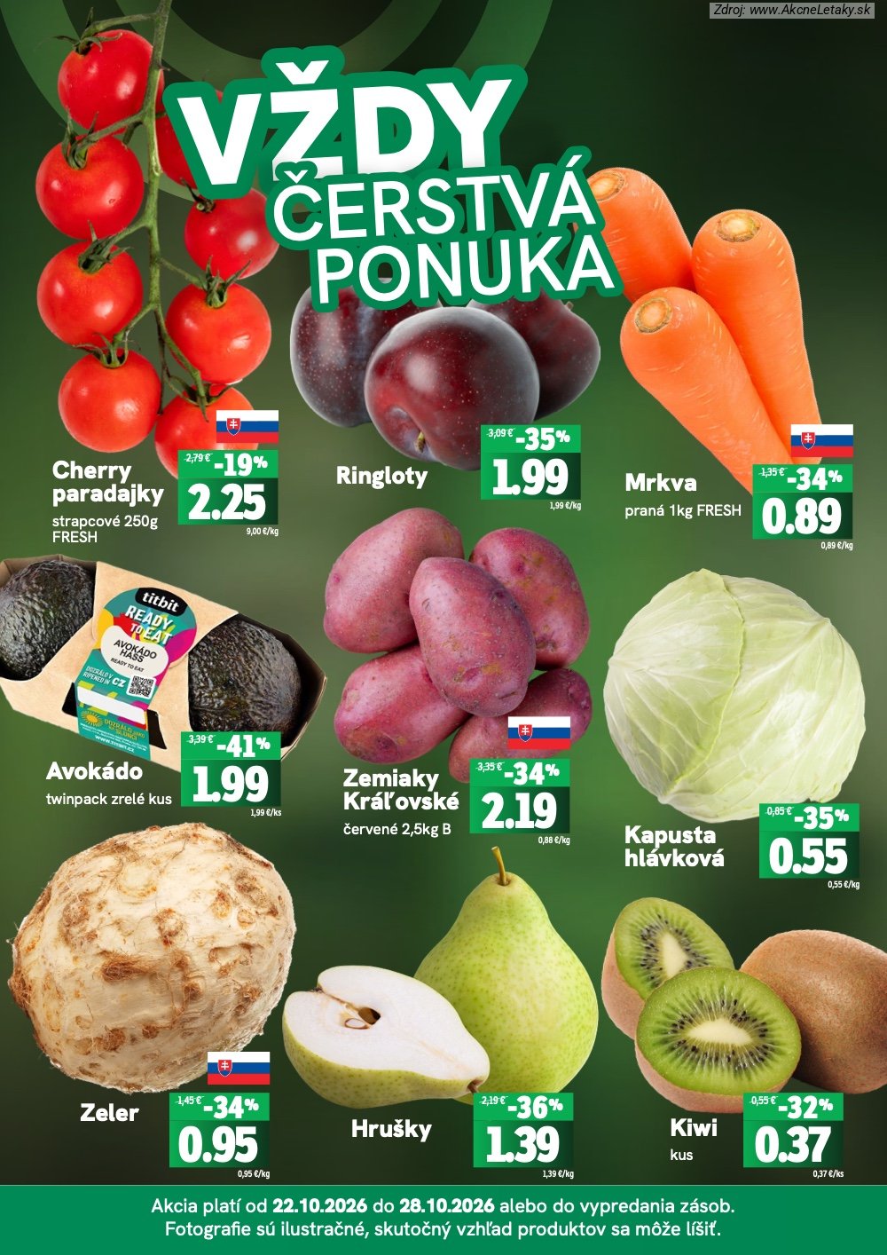 Leták FRESH (22. 10. - 28. 10. 2026) - strana 3 z 4