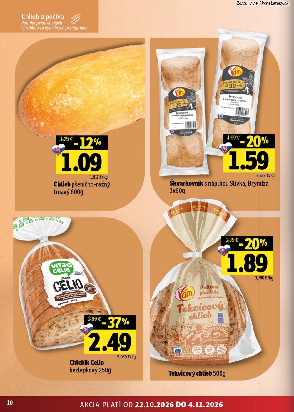 Leták FRESH (22. 10. - 4 11. 2026) - strana 10 z 52