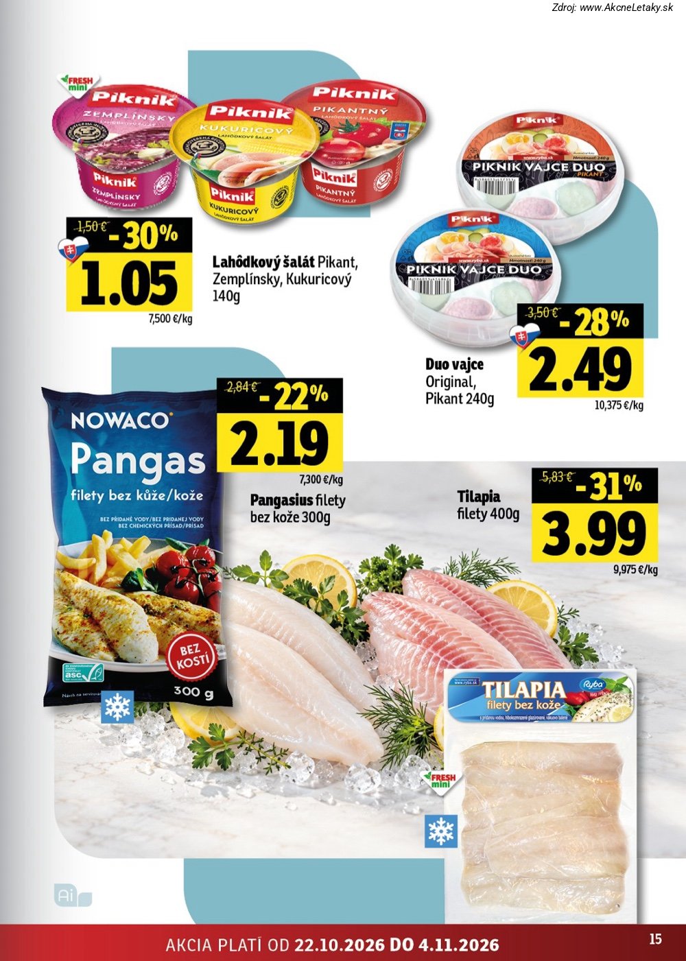Leták FRESH (22. 10. - 4 11. 2026) - strana 15 z 52