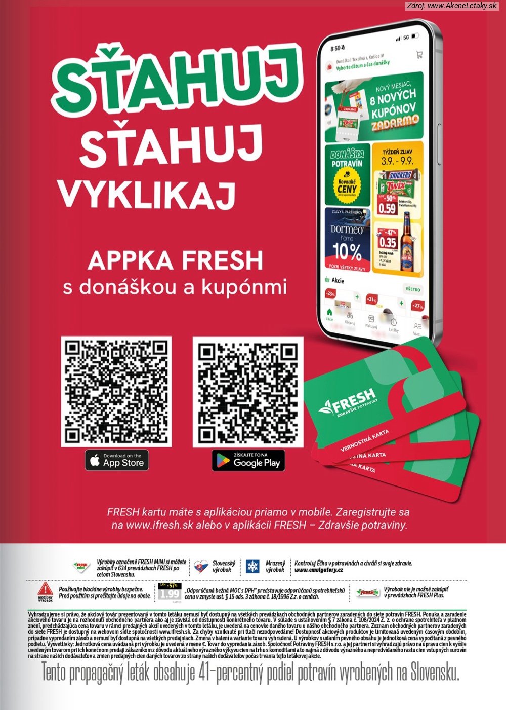 Leták FRESH (22. 10. - 4 11. 2026) - strana 51 z 52