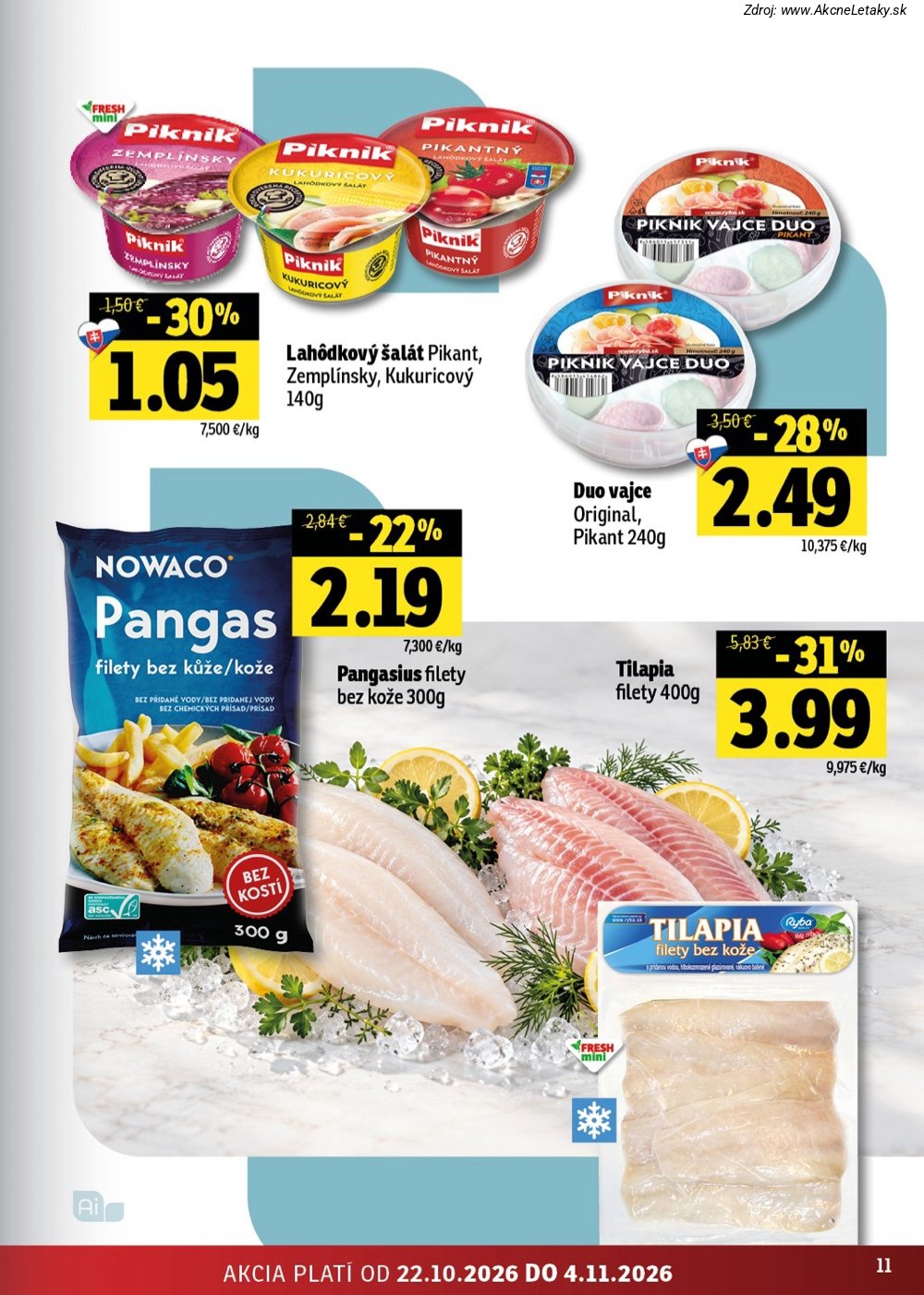 Leták FRESH (22. 10. - 4 11. 2026) - strana 11 z 46