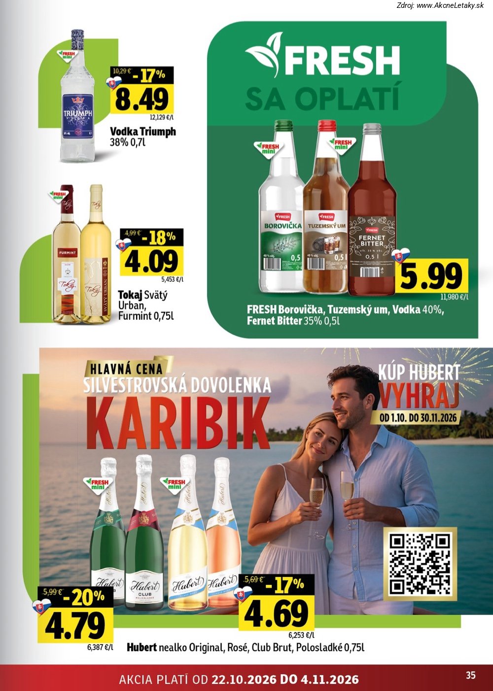 Leták FRESH (22. 10. - 4 11. 2026) - strana 35 z 46