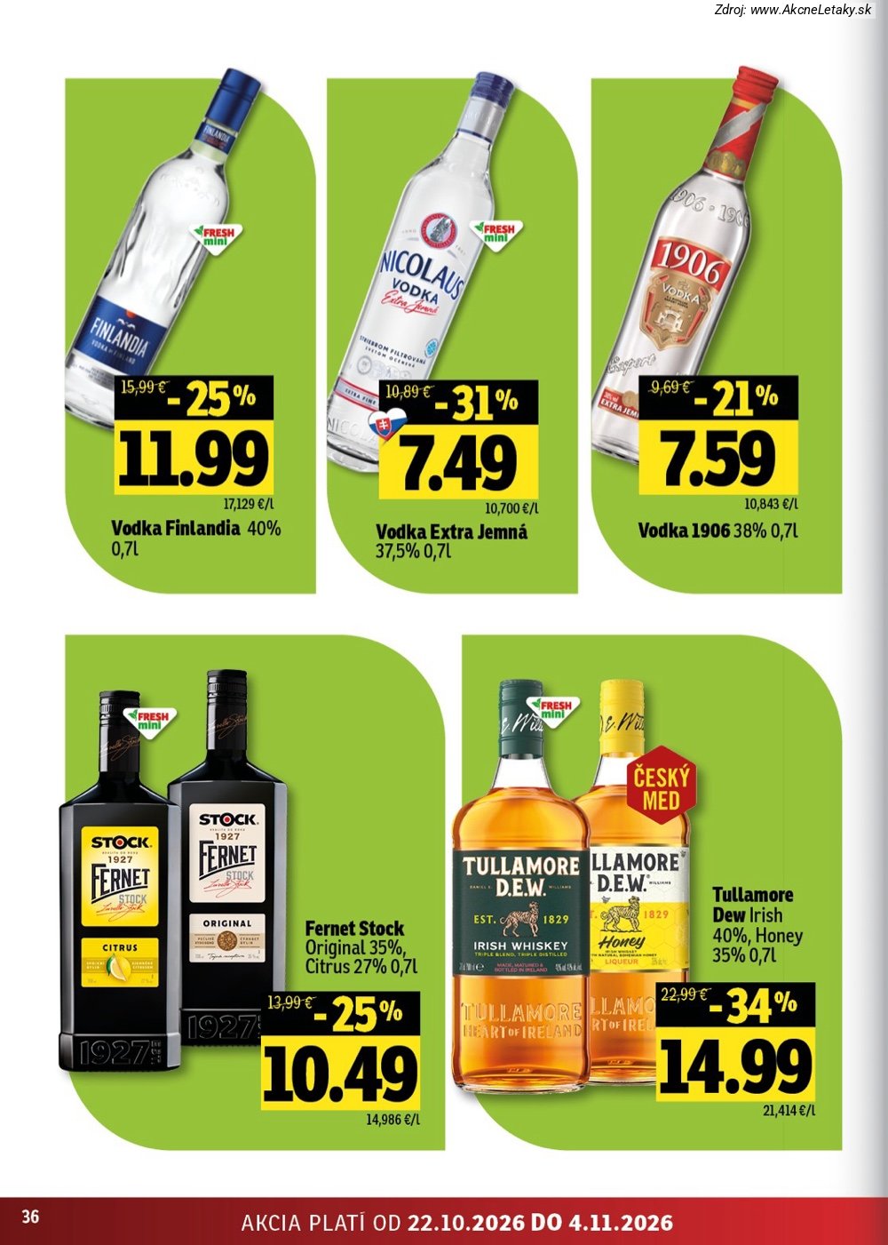 Leták FRESH (22. 10. - 4 11. 2026) - strana 36 z 46