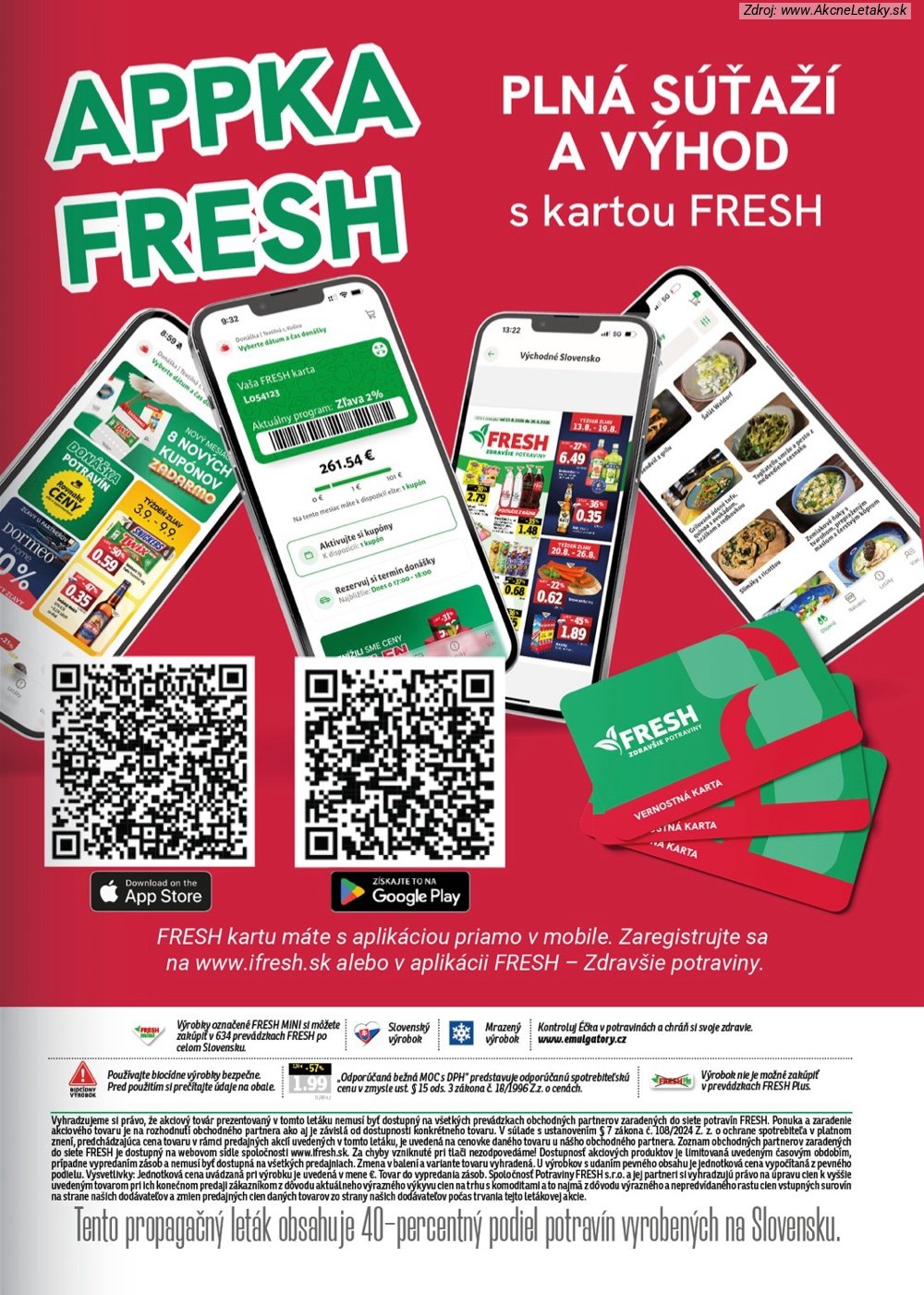 Leták FRESH (22. 10. - 4 11. 2026) - strana 45 z 46