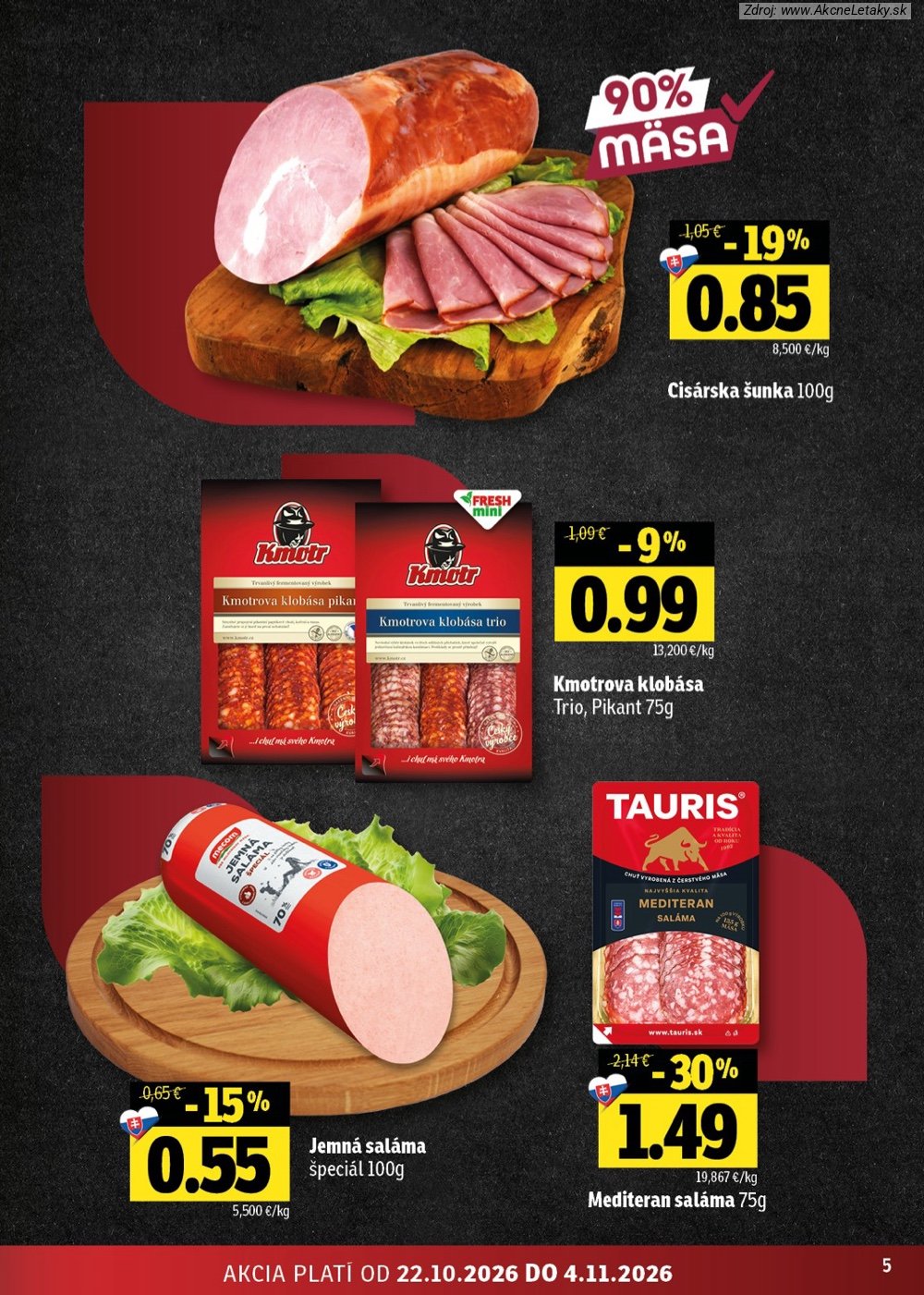 Leták FRESH (22. 10. - 4 11. 2026) - strana 5 z 46