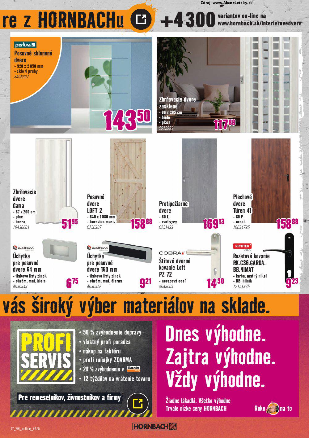 Leták HORNBACH (4. 9. - 18. 9. 2025) - strana 7 z 10