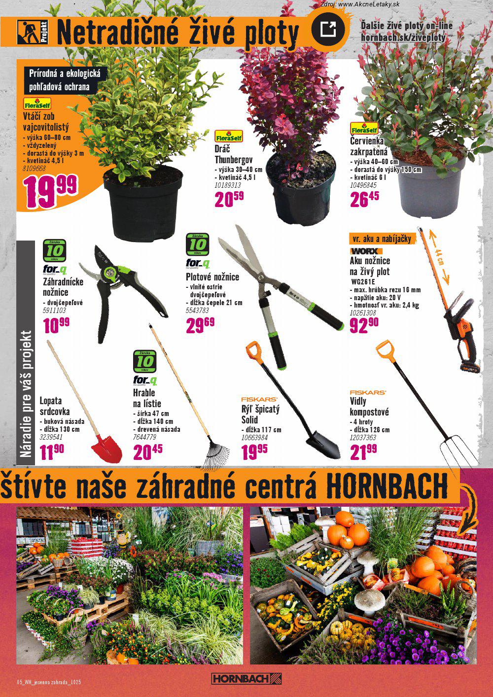 Leták HORNBACH (1. 10. - 15. 10. 2025) - strana 5 z 10