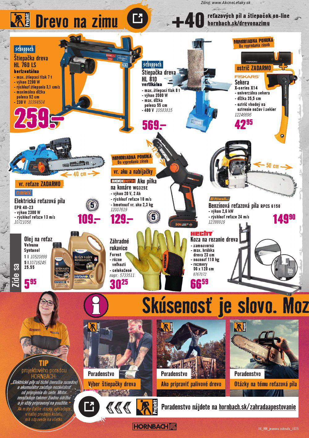 Leták HORNBACH (1. 10. - 15. 10. 2025) - strana 6 z 10