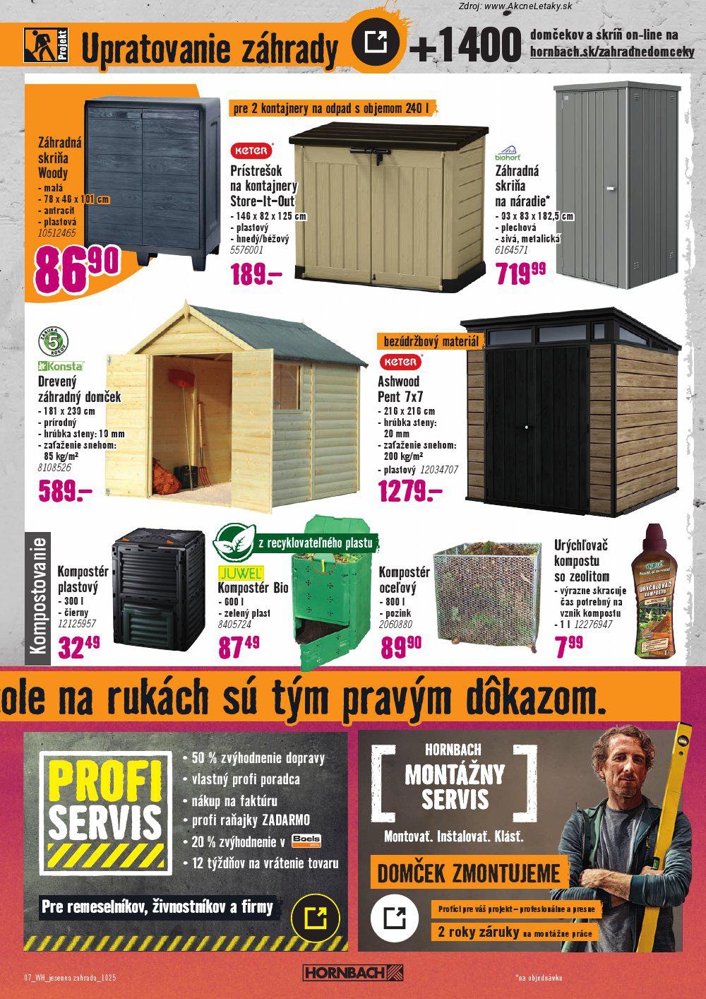 Leták HORNBACH (1. 10. - 15. 10. 2025) - strana 7 z 10