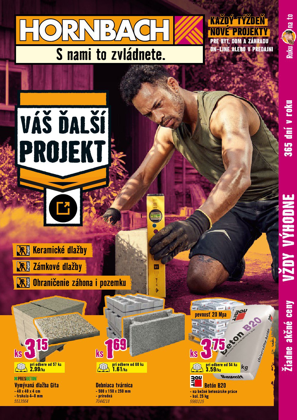 Leták HORNBACH (22. 4. - 6. 5. 2026) - strana 1 z 10