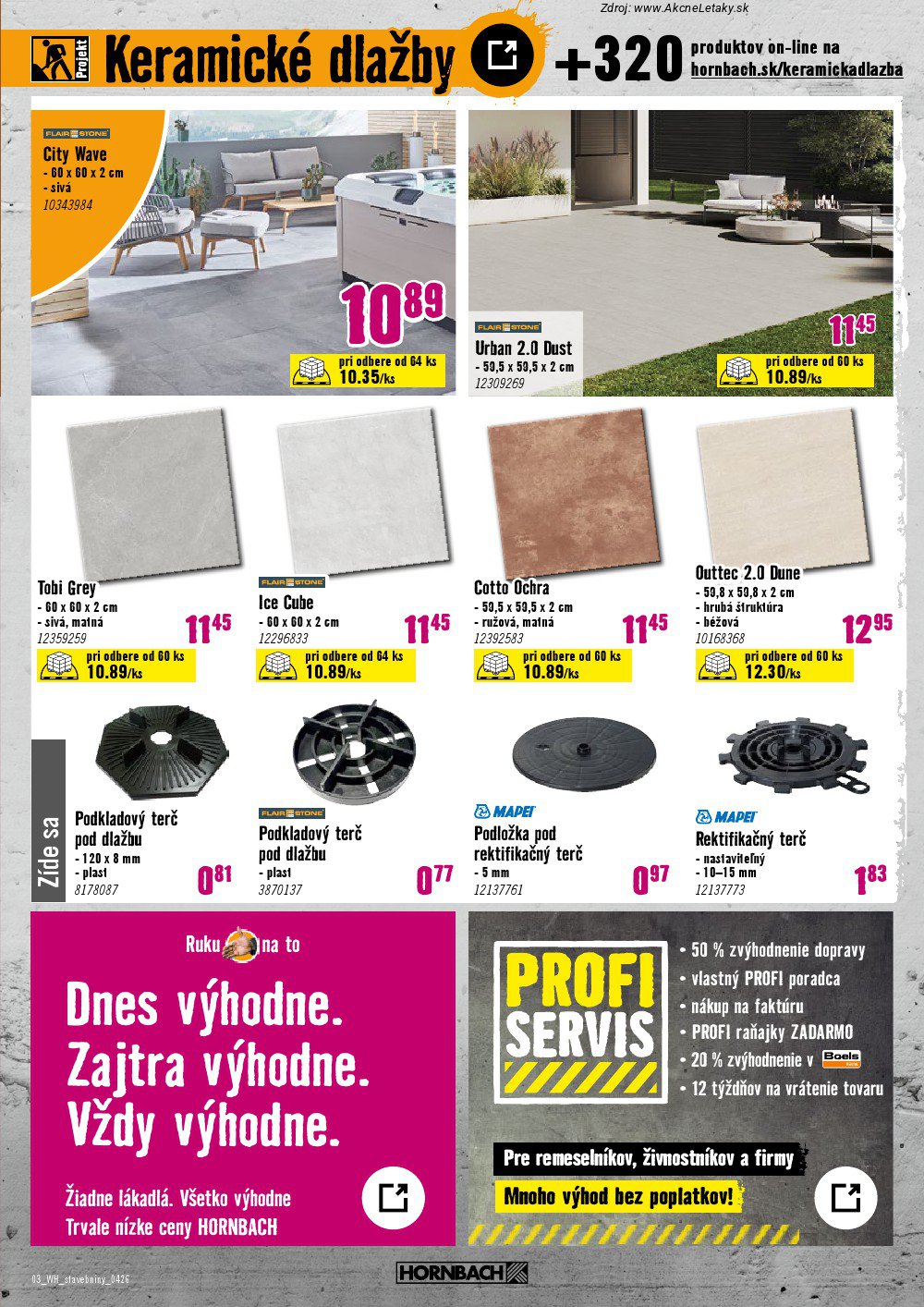 Leták HORNBACH (22. 4. - 6. 5. 2026) - strana 3 z 10