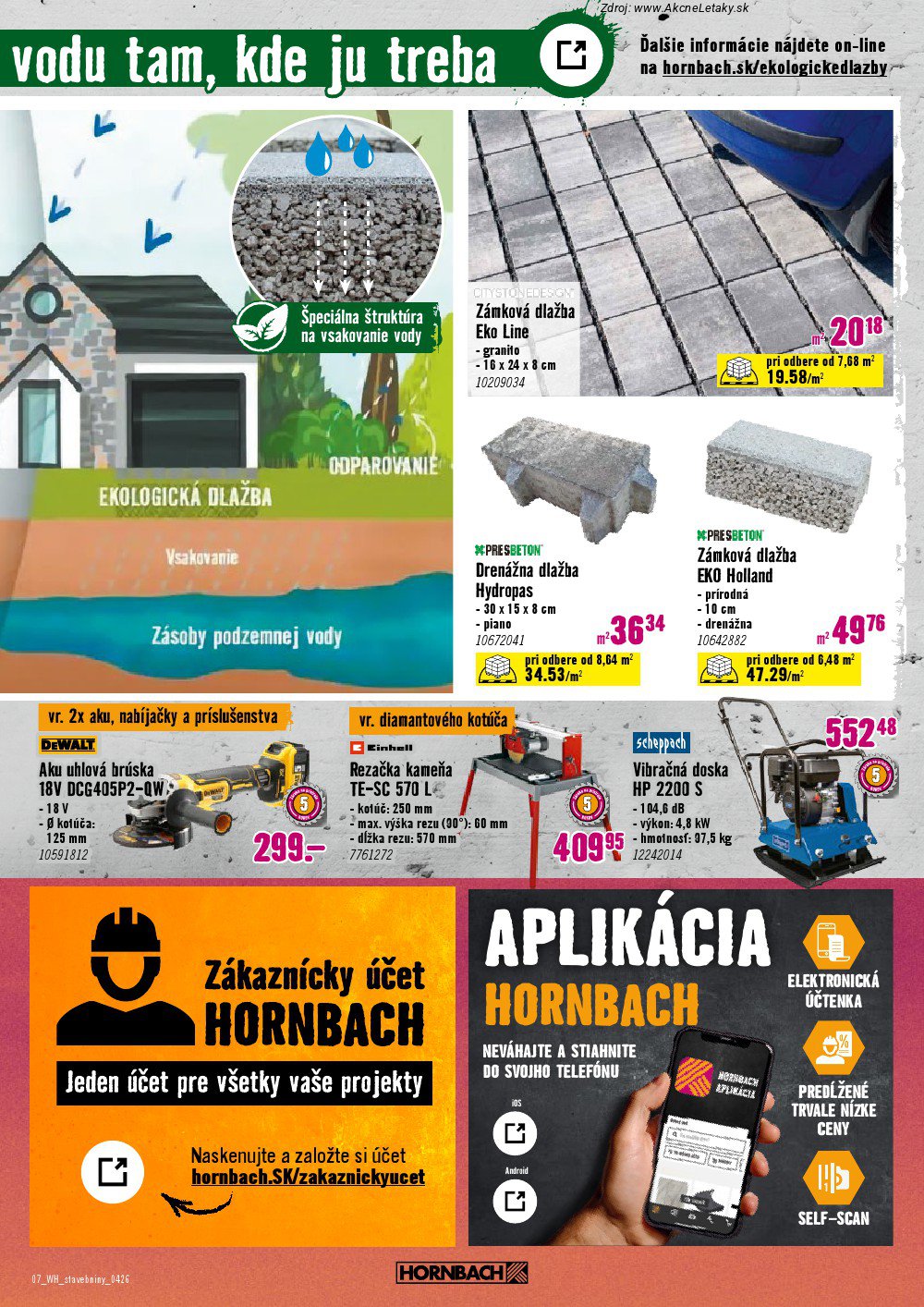 Leták HORNBACH (22. 4. - 6. 5. 2026) - strana 7 z 10