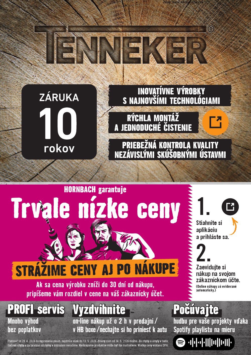 Leták HORNBACH (29. 4. - 13. 5. 2026) - strana 10 z 10