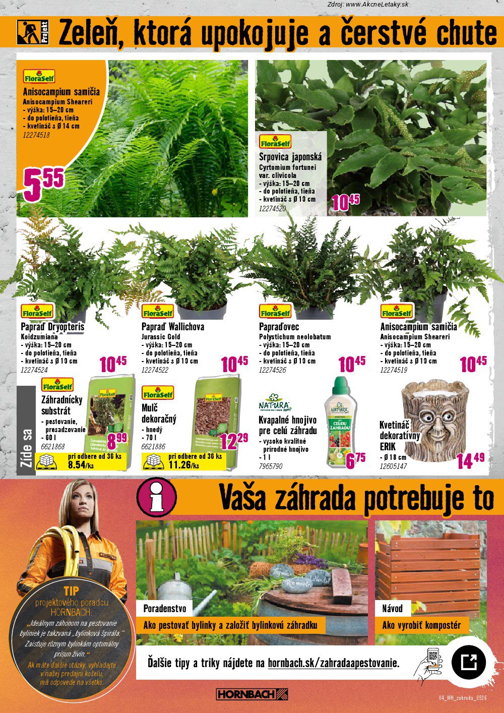 Leták HORNBACH (6. 5. - 20. 5. 2026) - strana 4 z 10