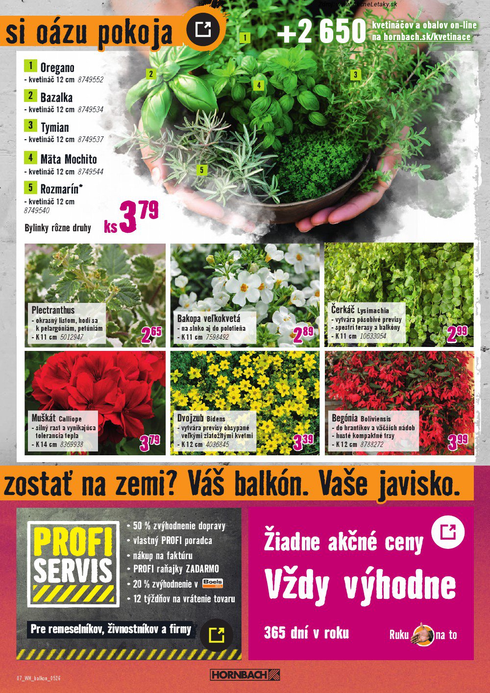 Leták HORNBACH - strana 7