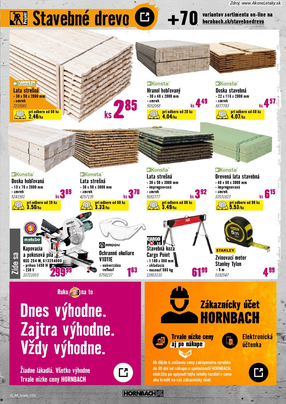 Leták HORNBACH (20. 5. - 3. 6. 2026) - strana 3 z 10