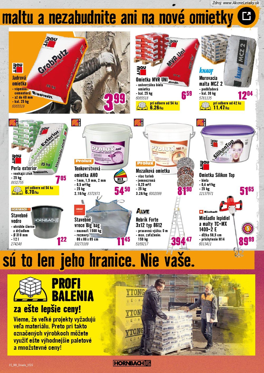 Leták HORNBACH (20. 5. - 3. 6. 2026) - strana 5 z 10