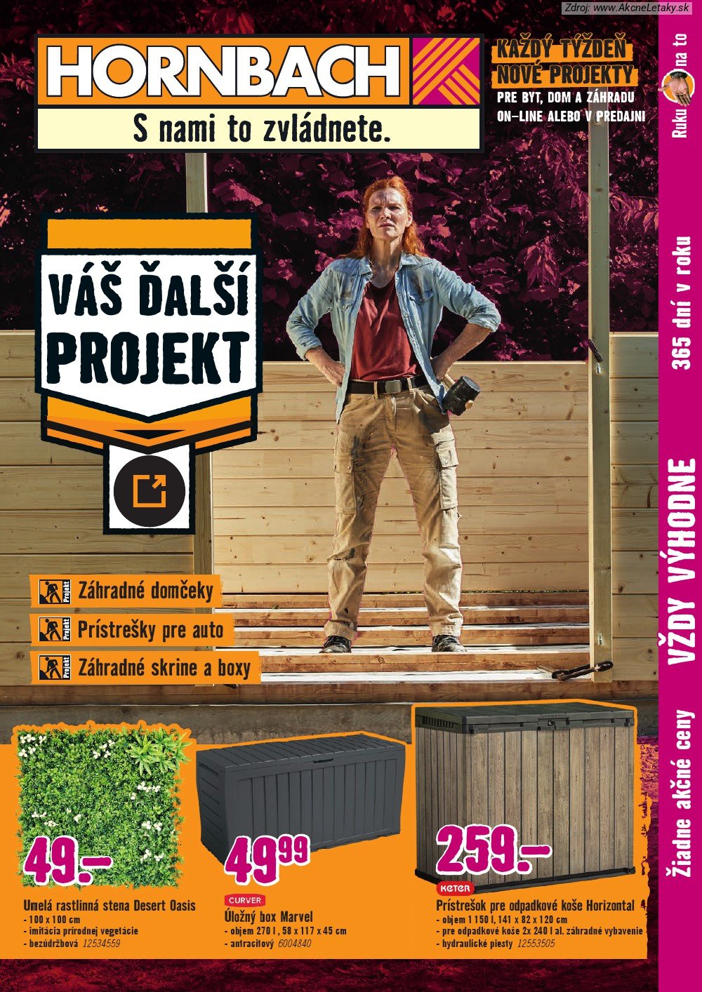 Leták HORNBACH (27. 5. - 10. 6. 2026) - strana 1 z 10