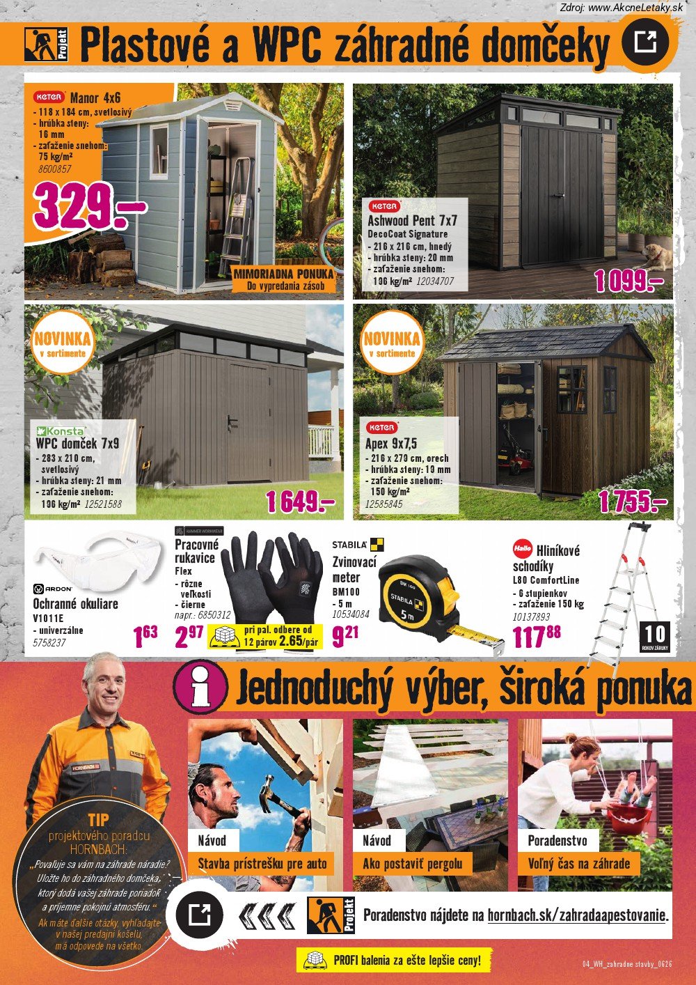 Leták HORNBACH (27. 5. - 10. 6. 2026) - strana 4 z 10
