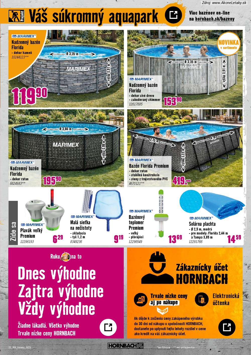 Leták HORNBACH (3. 6. - 17. 6. 2026) - strana 3 z 10