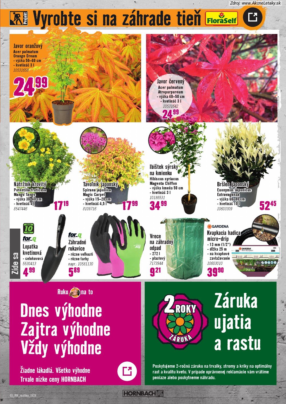 Leták HORNBACH (10. 6. - 24. 6. 2026) - strana 3 z 10