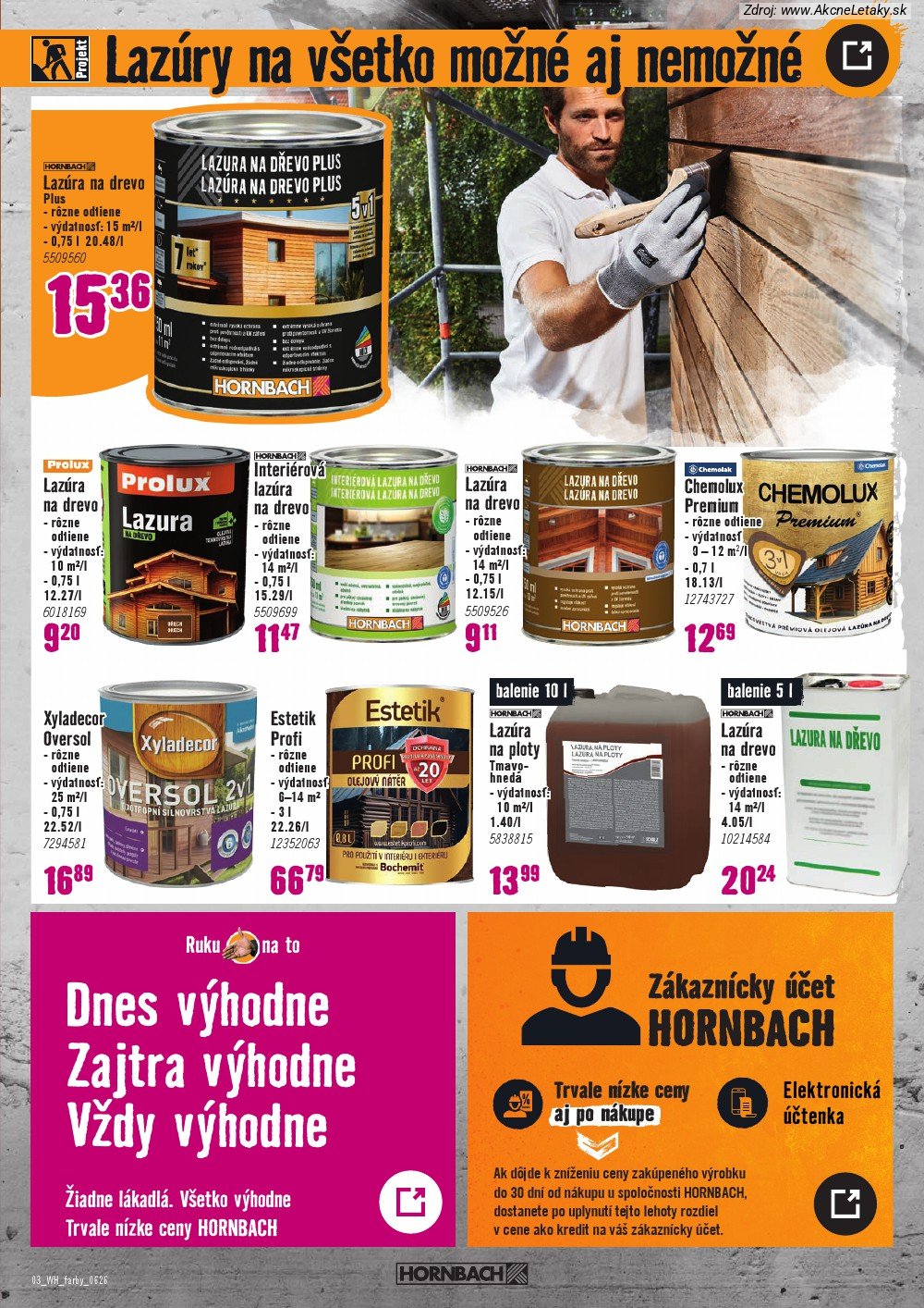 Leták HORNBACH (24. 6. - 8. 7. 2026) - strana 3 z 10