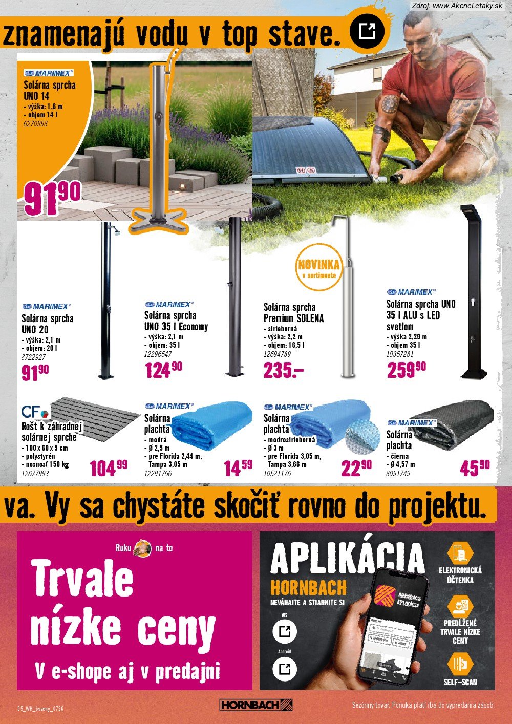 Leták HORNBACH (1. 7. - 15. 7. 2026) - strana 5 z 10